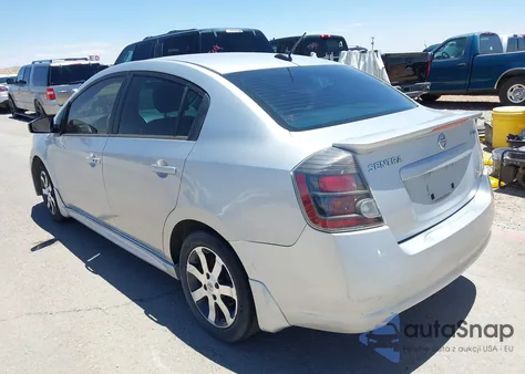 2012 Nissan Sentra 2.0 Sr из США, поврежденный, VIN 3N1AB6AP8CL646765